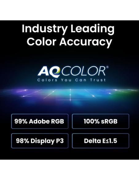 MONITOR PARA FOTOGRAFOS BENQ SW242Q 24.1” IPS,2K, 2560 X 1600, 16:10, 99% ADOBE RGB, 98% P3, CALIBRACIÓN, USB-C 90W, TÜV, LUT 3D