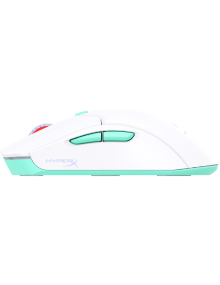 HP HyperX Pulsefire Haste 2 Core inalámbricos: ratón gaming (blanco/verde/púrpura)