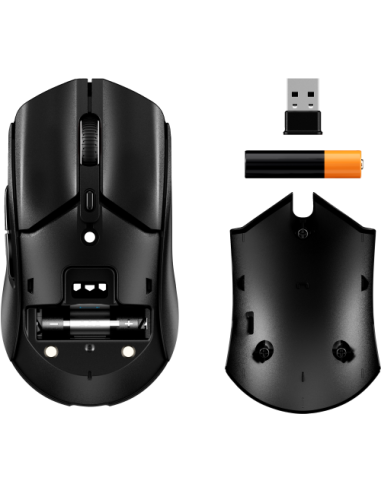 HP HyperX Pulsefire Haste 2 Core inalámbricos: ratón gaming (negro/negro)