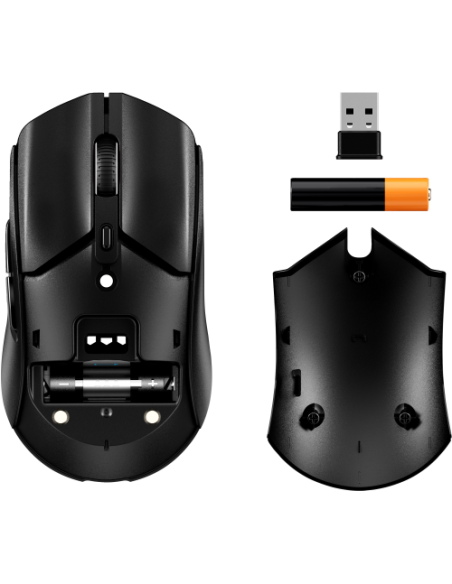 HP HyperX Pulsefire Haste 2 Core inalámbricos: ratón gaming (negro/negro)