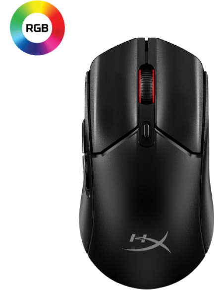 HP HyperX Pulsefire Haste 2 Core inalámbricos: ratón gaming (negro/negro)