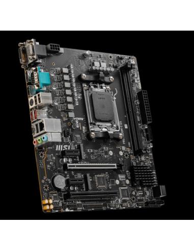 PLACA MSI PRO A620M-C EX,AMD,AM5,A620,2DDR5,128GB,VGA+DVI+HDMI+DP,GBLAN,4SATA6.0+2XM.2,4USB3.2+1USB3.2 TYPE-C,MATX