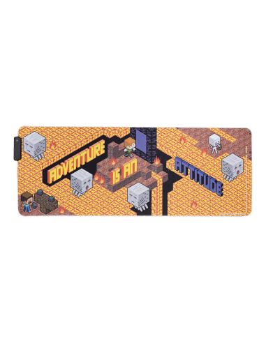 ALFOMBRILLA XL SOBREMESA MINECRAFT 30 X 80 cm
