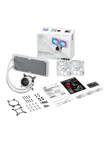 ASUS ROG Strix LC III 240 ARGB White Edition Procesador Kit de refrigeración líquida 12 cm Blanco