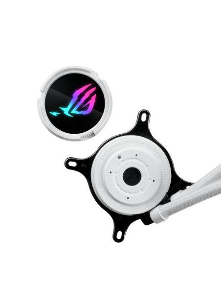 ASUS ROG Strix LC III 360 ARGB White Edition Procesador Kit de refrigeración líquida 12 cm Blanco