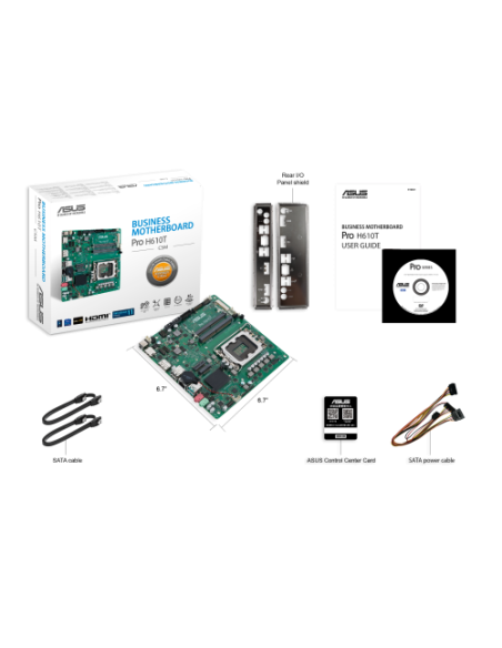 ASUS PRO H610T-CSM Intel H610 LGA 1700 mini ITX