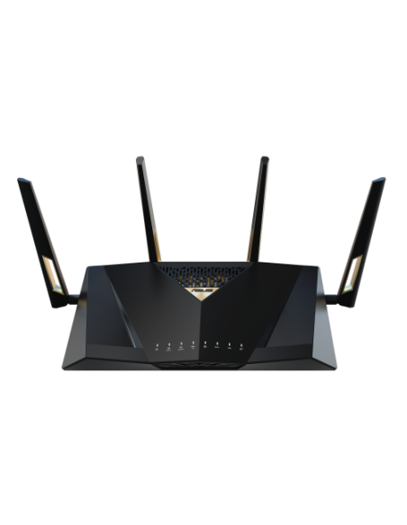 ASUS RT-BE88U router inalámbrico 10 Gigabit Ethernet Doble banda (2,4 GHz / 5 GHz) Negro, Gris
