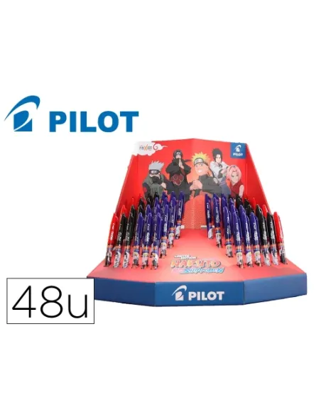 EXPOSITOR 48 UNIDADES FRIXION PILOT EXP.NARUTO