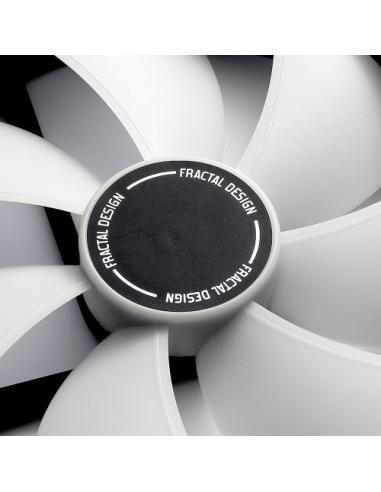 Fractal Design Prisma AL-12 PWM Carcasa del ordenador Ventilador 12 cm Negro, Blanco 1 pieza(s)