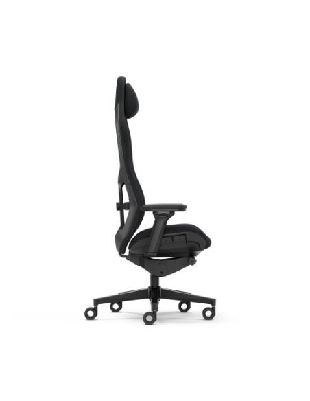 Fractal Design FD-CH-RE1A-01 silla para videojuegos Silla para videojuegos de PC Asiento acolchado Negro