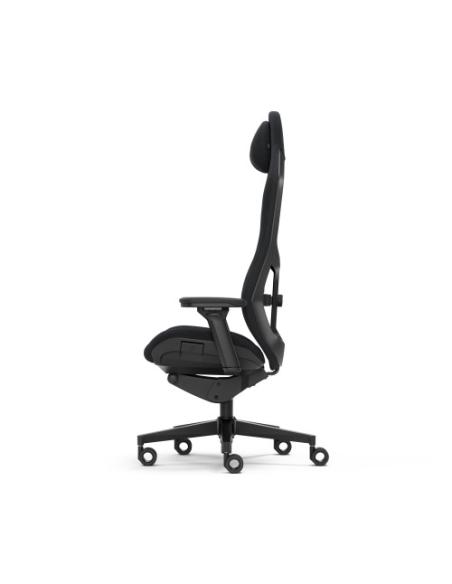 Fractal Design FD-CH-RE1A-01 silla para videojuegos Silla para videojuegos de PC Asiento acolchado Negro