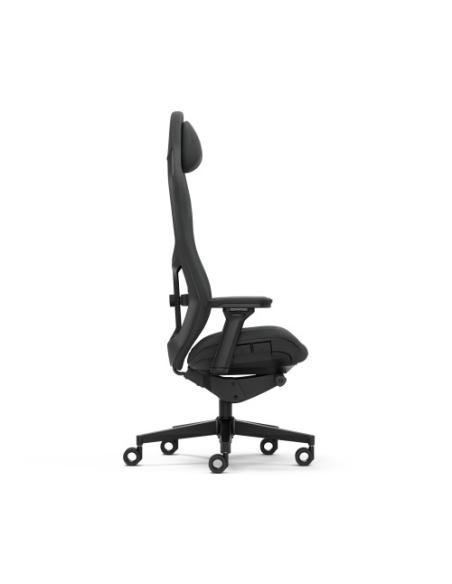 Fractal Design FD-CH-RE1F-01 silla para videojuegos Silla para videojuegos de PC Asiento acolchado Negro