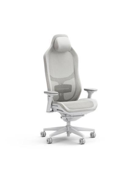 Fractal Design FD-CH-RE1M-02 silla para videojuegos Silla para videojuegos de PC Asiento acolchado Blanco