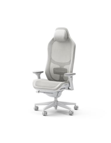 Fractal Design FD-CH-RE1M-02 silla para videojuegos Silla para videojuegos de PC Asiento acolchado Blanco