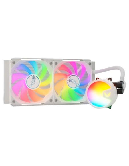 REFRIGERACION LIQUIDO CPU VALKYRIE VK-AIOA240W 240 ARGB BLANCO