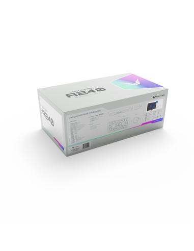 REFRIGERACION LIQUIDO CPU VALKYRIE VK-AIOA240W 240 ARGB BLANCO