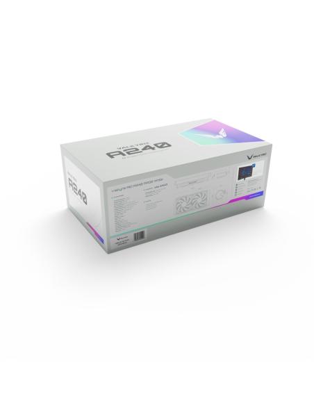 REFRIGERACION LIQUIDO CPU VALKYRIE VK-AIOA240W 240 ARGB BLANCO