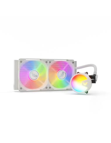 REFRIGERACION LIQUIDO CPU VALKYRIE VK-AIOA240W 240 ARGB BLANCO