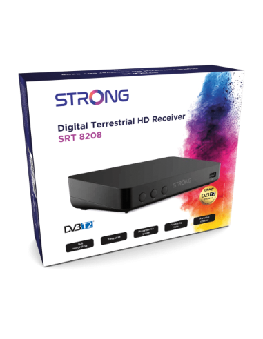 Strong SRT 8208 Ethernet (RJ-45) Negro