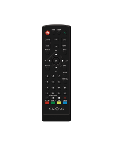 Strong SRT 8208 Ethernet (RJ-45) Negro