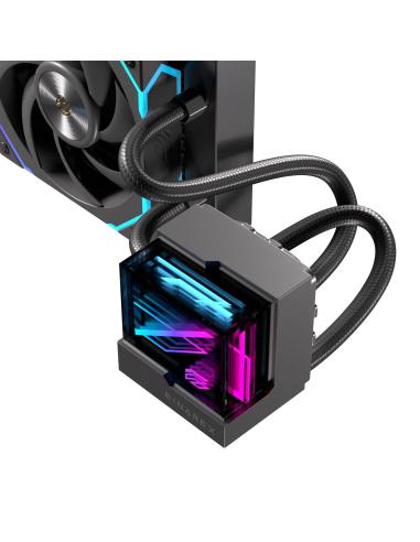 REFRIGERADOR LIQUIDO CPU EINAREX VERTEX 240 NEGRO EXWC-VX-1240R-B