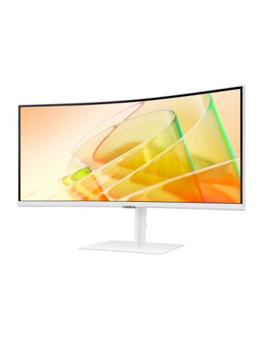 Samsung LS34C650TAU pantalla para PC 86,4 cm (34") 3440 x 1440 Pixeles 4K Ultra HD LED Blanco