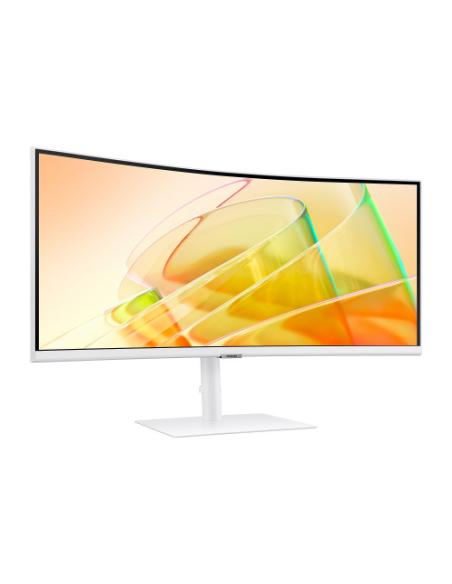 Samsung LS34C650TAU pantalla para PC 86,4 cm (34") 3440 x 1440 Pixeles 4K Ultra HD LED Blanco