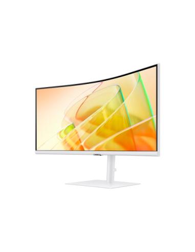 Samsung LS34C650TAU pantalla para PC 86,4 cm (34") 3440 x 1440 Pixeles 4K Ultra HD LED Blanco