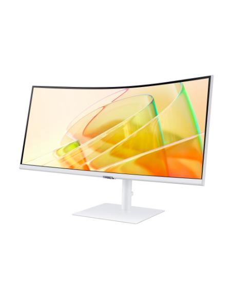 Samsung LS34C650TAU pantalla para PC 86,4 cm (34") 3440 x 1440 Pixeles 4K Ultra HD LED Blanco