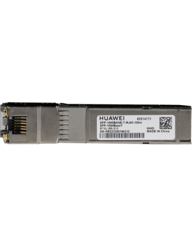 HUAWEI ELECTRICAL TRANSCEIVER,SFP,GE,ELECTRICAL INTERFACE MODULE(100M,RJ45) (SFP-1000BASET)