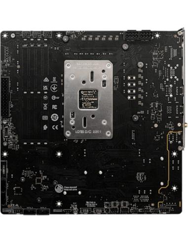 PLACA MSI B650M PROJECT ZERO,BTF,AMD,AM5,B650,4DDR5,256GB,HDMI+DP,4SATA3/6G+2M.2,9USB3.2,2.5GB+WIFI6E+BT5.3,MATX