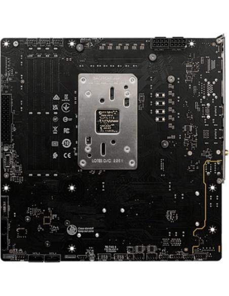 PLACA MSI B650M PROJECT ZERO,BTF,AMD,AM5,B650,4DDR5,256GB,HDMI+DP,4SATA3/6G+2M.2,9USB3.2,2.5GB+WIFI6E+BT5.3,MATX