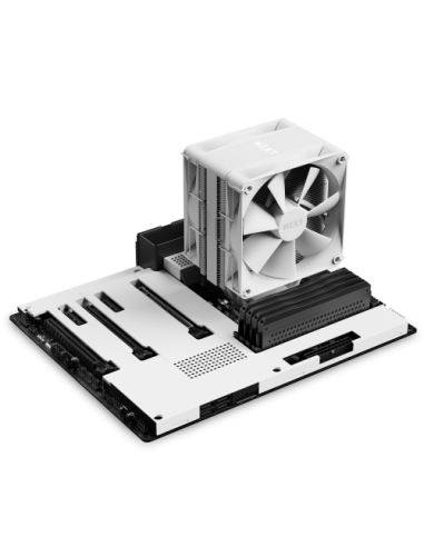NZXT T120 Procesador Refrigerador de aire 12 cm Blanco 1 pieza(s)