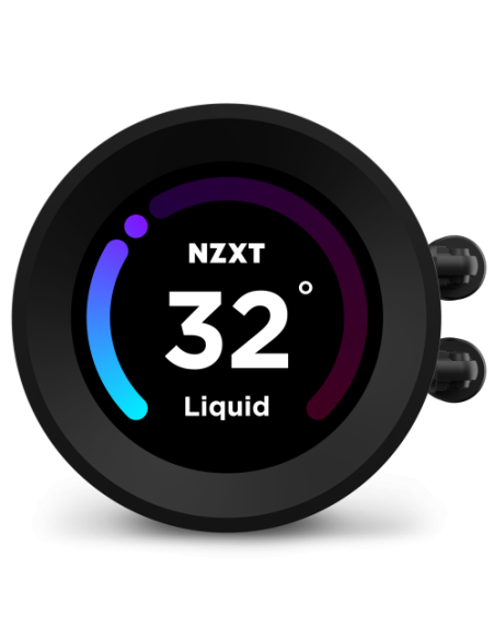 NZXT Kraken Elite 240 RGB Procesador Sistema de refrigeración líquida todo en uno 12 cm Negro 1 pieza(s)