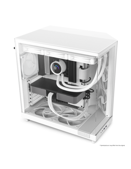 NZXT H6 Air Flow Midi Tower Blanco