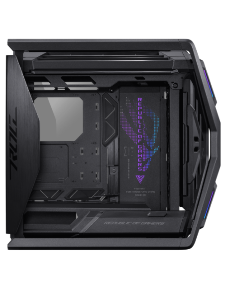 ASUS ROG Hyperion GR701 BTF Edition Torre Negro, Transparente