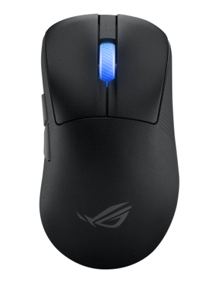 ASUS ROG Keris II Ace Wireless AimPoint Black ratón mano derecha RF Wireless + Bluetooth + USB Type-A Óptico 42000 DPI