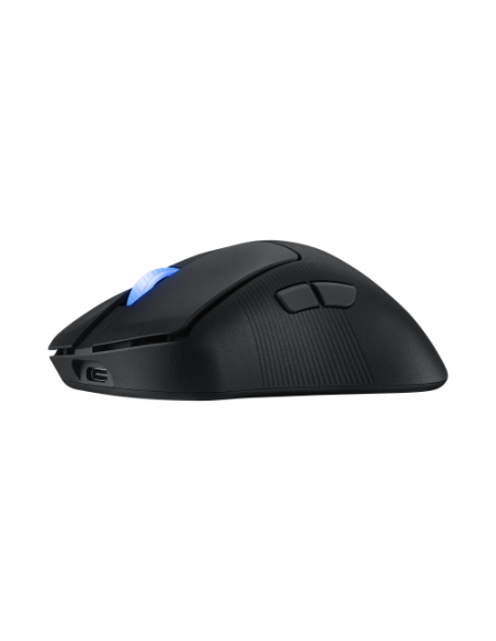 ASUS ROG Keris II Ace Wireless AimPoint Black ratón mano derecha RF Wireless + Bluetooth + USB Type-A Óptico 42000 DPI