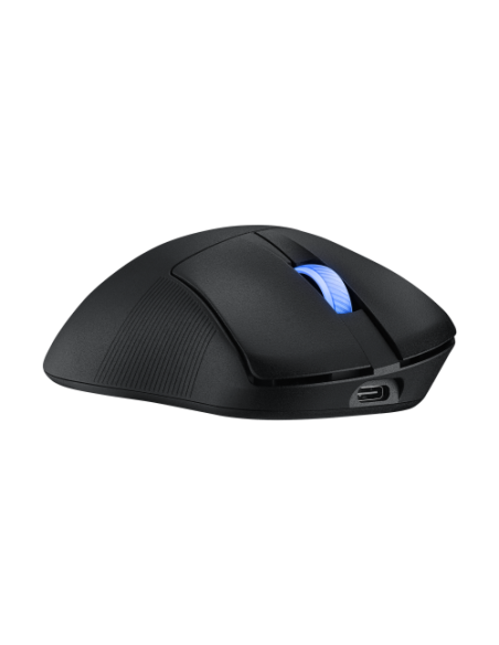 ASUS ROG Keris II Ace Wireless AimPoint Black ratón mano derecha RF Wireless + Bluetooth + USB Type-A Óptico 42000 DPI