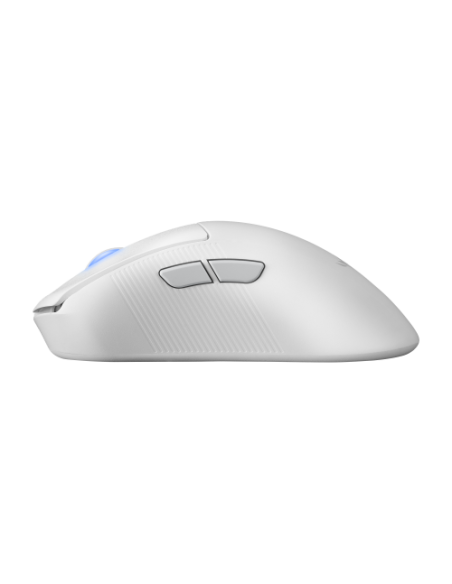 ASUS ROG Keris II Ace Wireless AimPoint White ratón mano derecha RF Wireless + Bluetooth + USB Type-A Óptico 42000 DPI