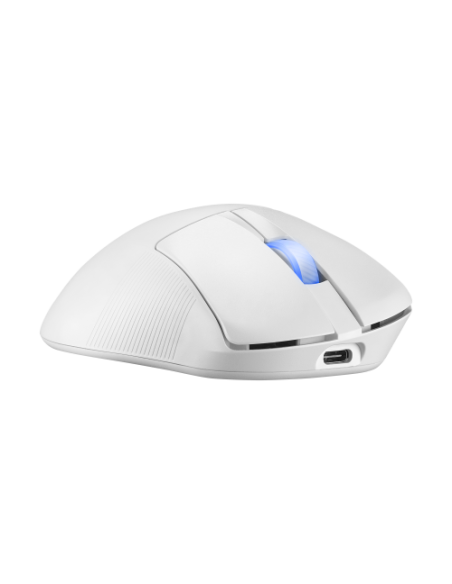 ASUS ROG Keris II Ace Wireless AimPoint White ratón mano derecha RF Wireless + Bluetooth + USB Type-A Óptico 42000 DPI