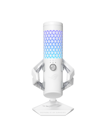 ASUS ROG Carnyx Blanco Micrófono de superficie para mesa