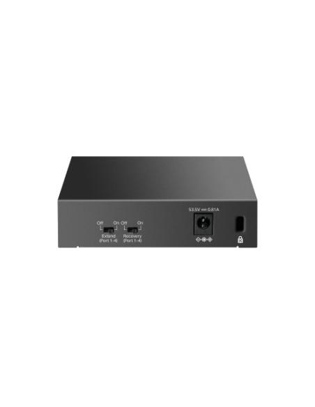 TP-Link LiteWave LS105P No administrado Fast Ethernet (10/100) Energía sobre Ethernet (PoE) Negro