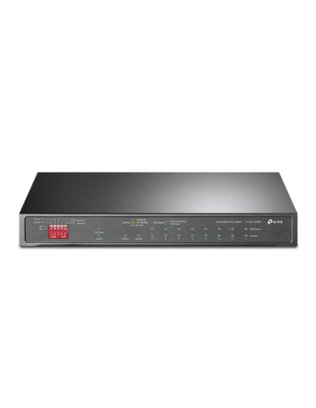 TP-Link TL-SG1210MP switch No administrado Gigabit Ethernet (10/100/1000) Energía sobre Ethernet (PoE) Negro