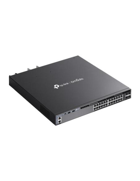 TP-Link Omada SG6428XHP switch Gestionado L3 Gigabit Ethernet (10/100/1000) Energía sobre Ethernet (PoE) 1U Negro
