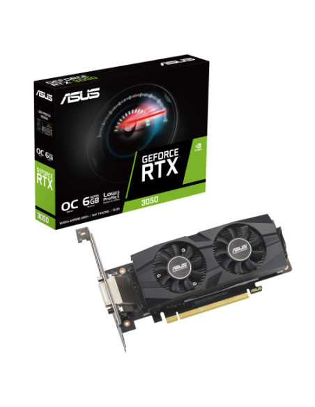 ASUS GeForce RTX 3050 LP BRK OC Edition NVIDIA 6 GB GDDR6