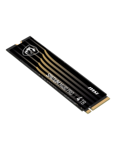 MSI SSD SPATIUM M480 PRO M.2 PCIE 4TB PCI Express 4.0 NVMe 3D NAND