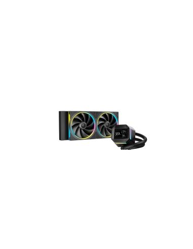 REFRIGERADOR LIQUIDO CPU DEEPCOOL LM240 LED RGB R-LM240-BKDMMC-1