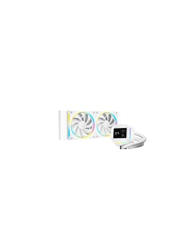 REFRIGERADOR LIQUIDO CPU DEEPCOOL LM240 WH LED RGB R-LM240-WHDMMC-1