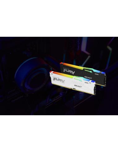 MEMORIA KINGSTON 32GB 6000MT/S DDR5 CL30  FURY BEAST RGB EXPO - KF560C30BBEA-32